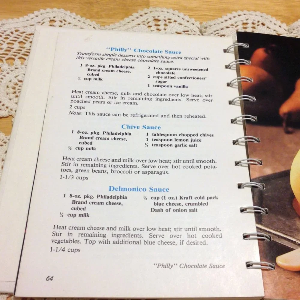 Collectible Brand Cookbook -  Philadelphia Cream Cheese